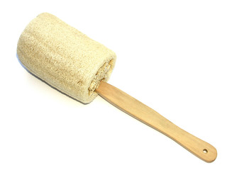 brosse en fibres végétales naturelles