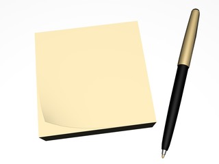 Note and Pen