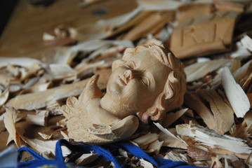 angelo di legno