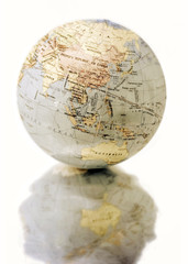 old paper globe © charles taylor