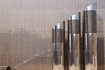 Edelstahllüfter Querformat