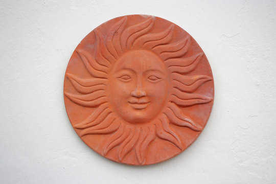 Sun plaque