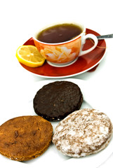 Tee mit Lebkuchen