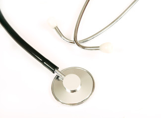 Stethoscope isolated on white background