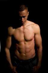 Fototapeta premium Muscular male