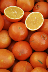 Orange fruit background