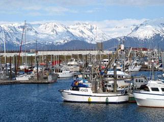 Alaska fishing boats