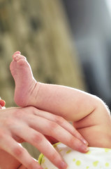Naklejka premium baby feet