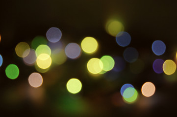 Fototapeta premium colorful abstract holiday lights background