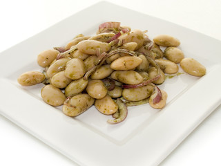 salad of big white beans