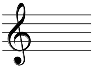 treble clef