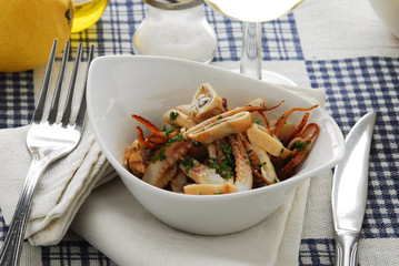 Insalata di polipetti - Antipasti di pesce