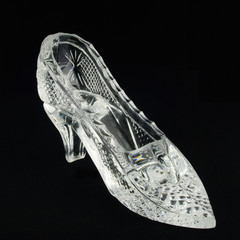 Crystal glass slipper