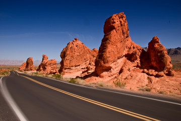 strasse in den USA