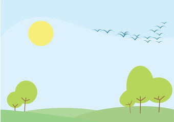 Pastel Backgrounds - Coutryside 1