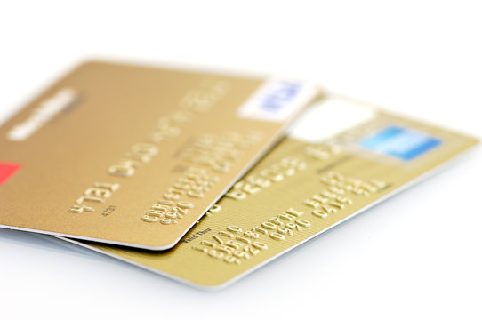 Cartes de cr&eacute;dit ou argent plastique