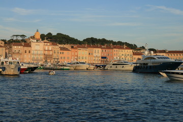 Fototapeta na wymiar Port de Saint-Tropez
