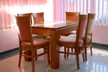 Luxury kitchen table