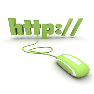 green mouse http