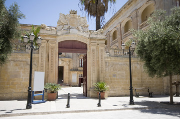 Obraz premium malta mdina vilhena palace museum
