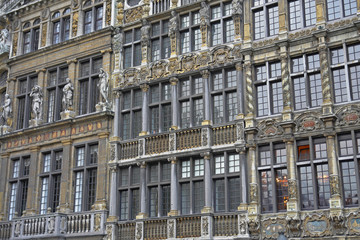 Grand Place dans le centre historique de Bruxelles.