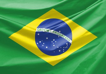 Fototapeta premium Brasil Flag 2