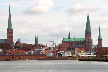 Naklejka premium lübeck