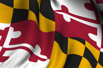 Rendered Maryland Flag - 9339066