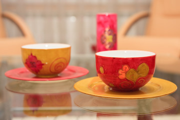 Interior decorations in a home.