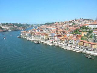 Naklejka na ściany i meble Le Douro et Porto