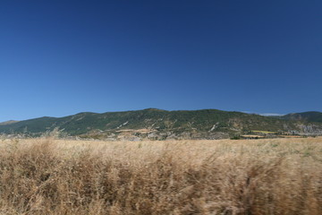 vue des Pyrénées en Espagne
