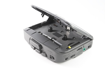 Obraz premium Cassette player isolated on white background