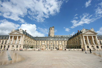 Fototapeta na wymiar Plac Wyzwolenia w Dijon, Francja. Piękne miasto.