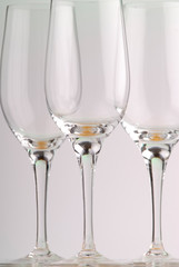 three glasses