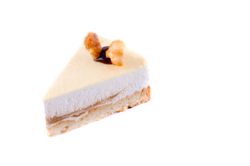 beautiful cake. on white isolated