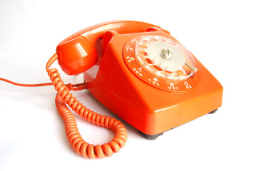 téléphone orange