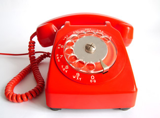 téléphone rouge