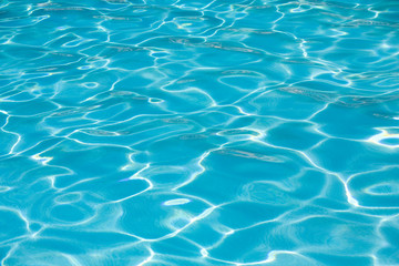 Fototapeta na wymiar blue bottom pool