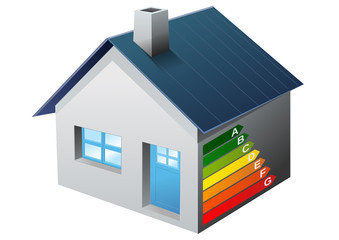 Performance énergétique d'une maison (détouré)