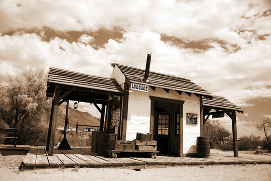 old train station