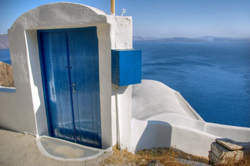 Santorini architecture