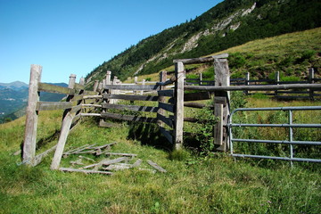 Parc à bétail,Pyrénées Audoises