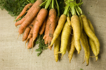 Organic mixed carrots