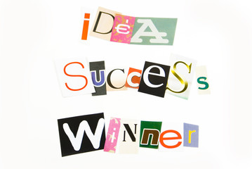 Idea, success, winner