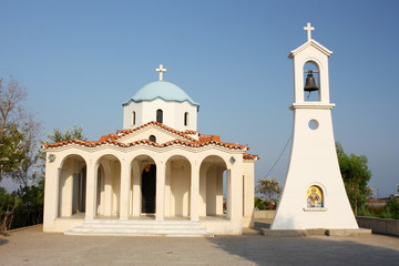 A little church in Turlida of Mesologgi, Greece