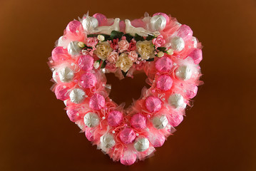 hheart from sweets