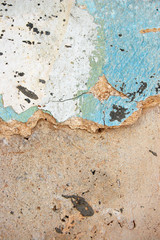 Weathered cracked wall surface. Abstract background texture