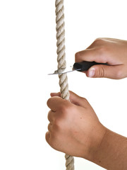 Tagliare la corda!