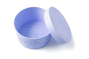 Gift Box on Isolated White Background