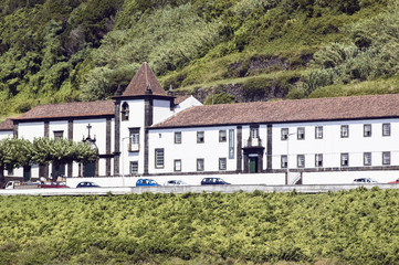 Fototapeta na wymiar Monastery of St. Francis, Pico island, Azores